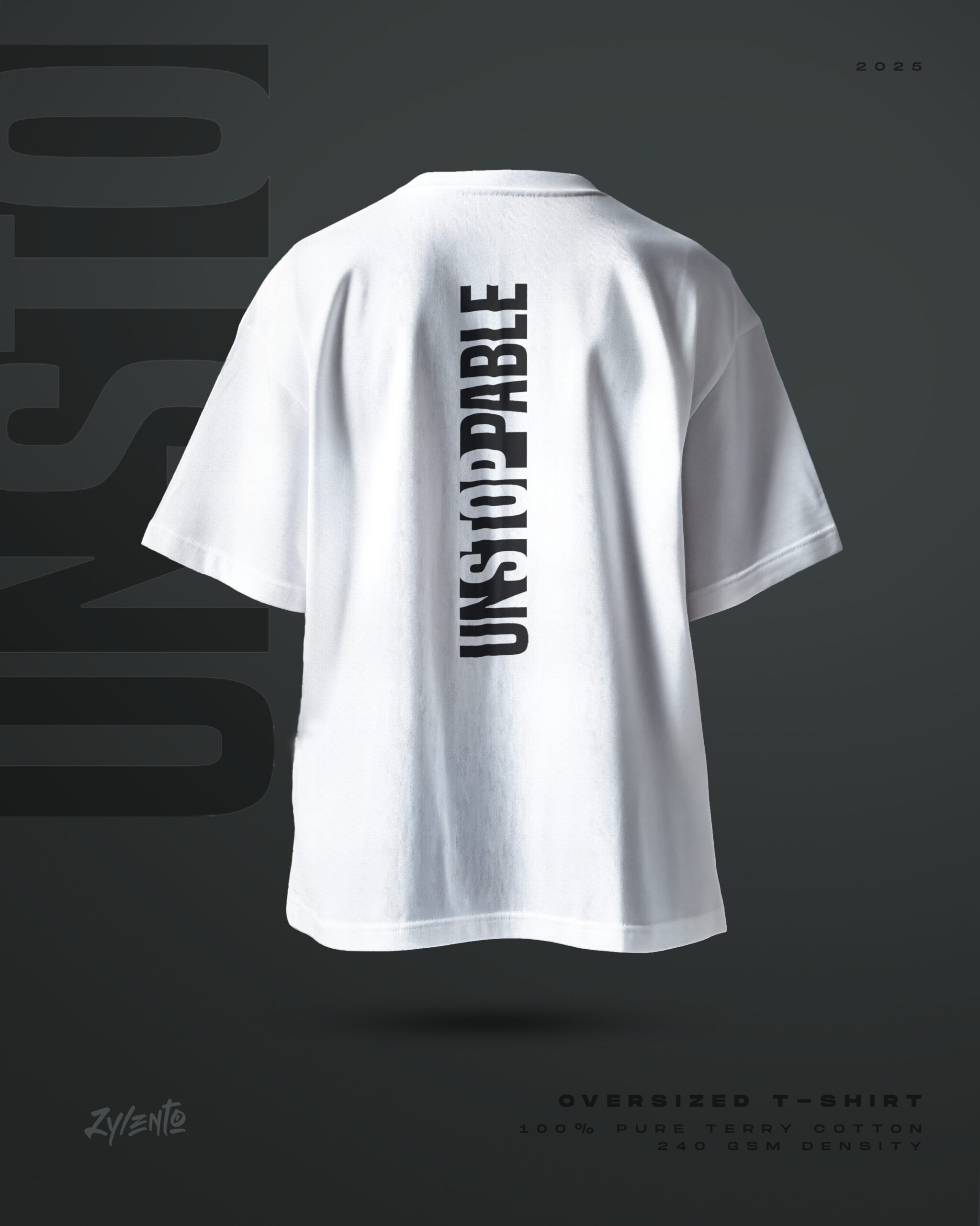 Unstoppable - Gym Themed (White)