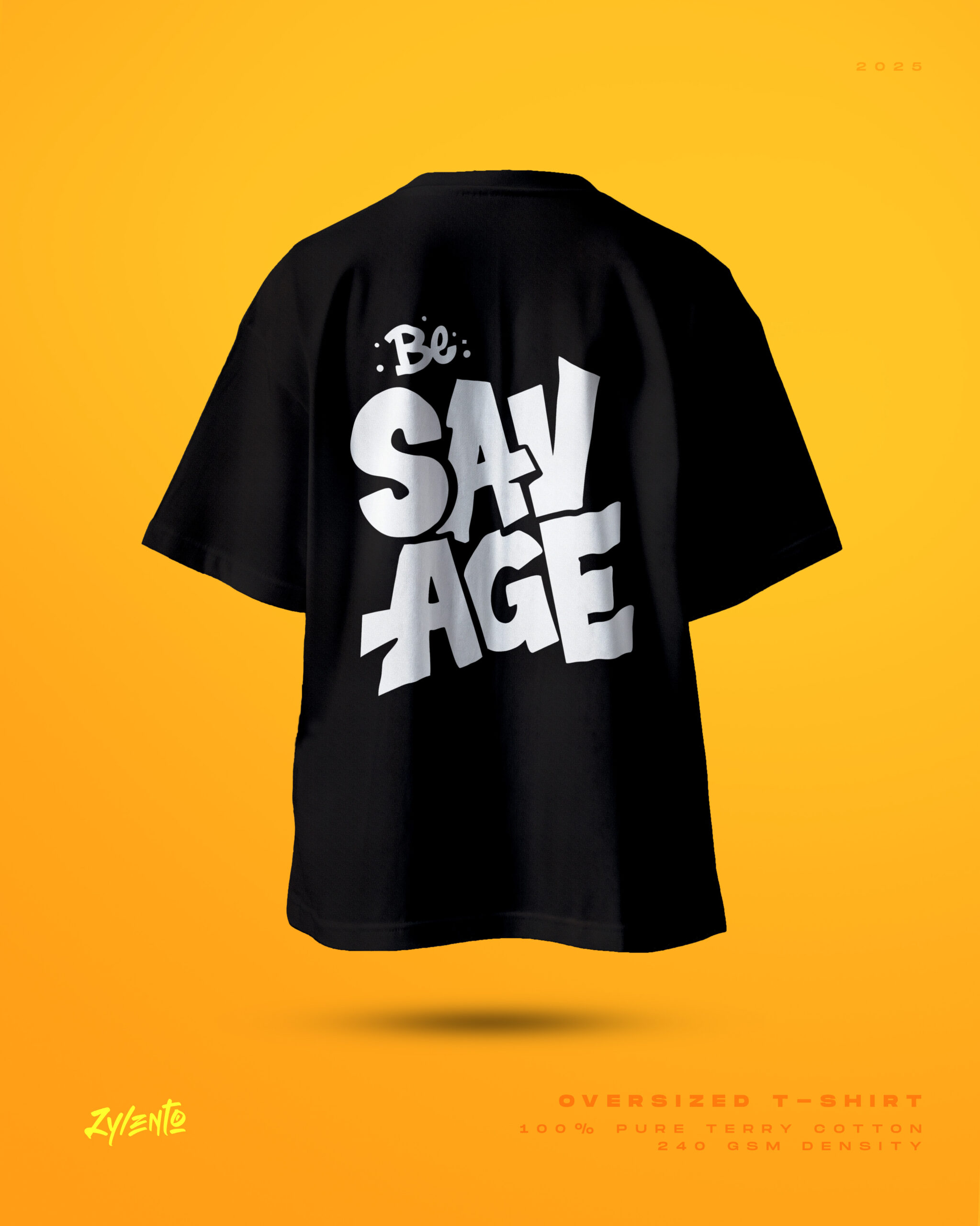 Be Savage Oversized Tshirt