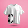 Panda Crew Oversized White T-shirt