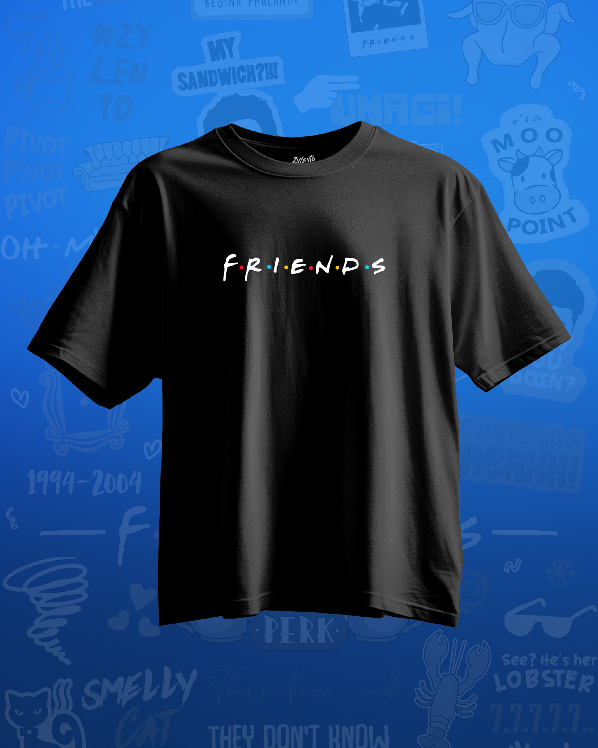 F.R.I.E.N.D.S. "ICONic" Oversized T-Shirt - Zylento Official