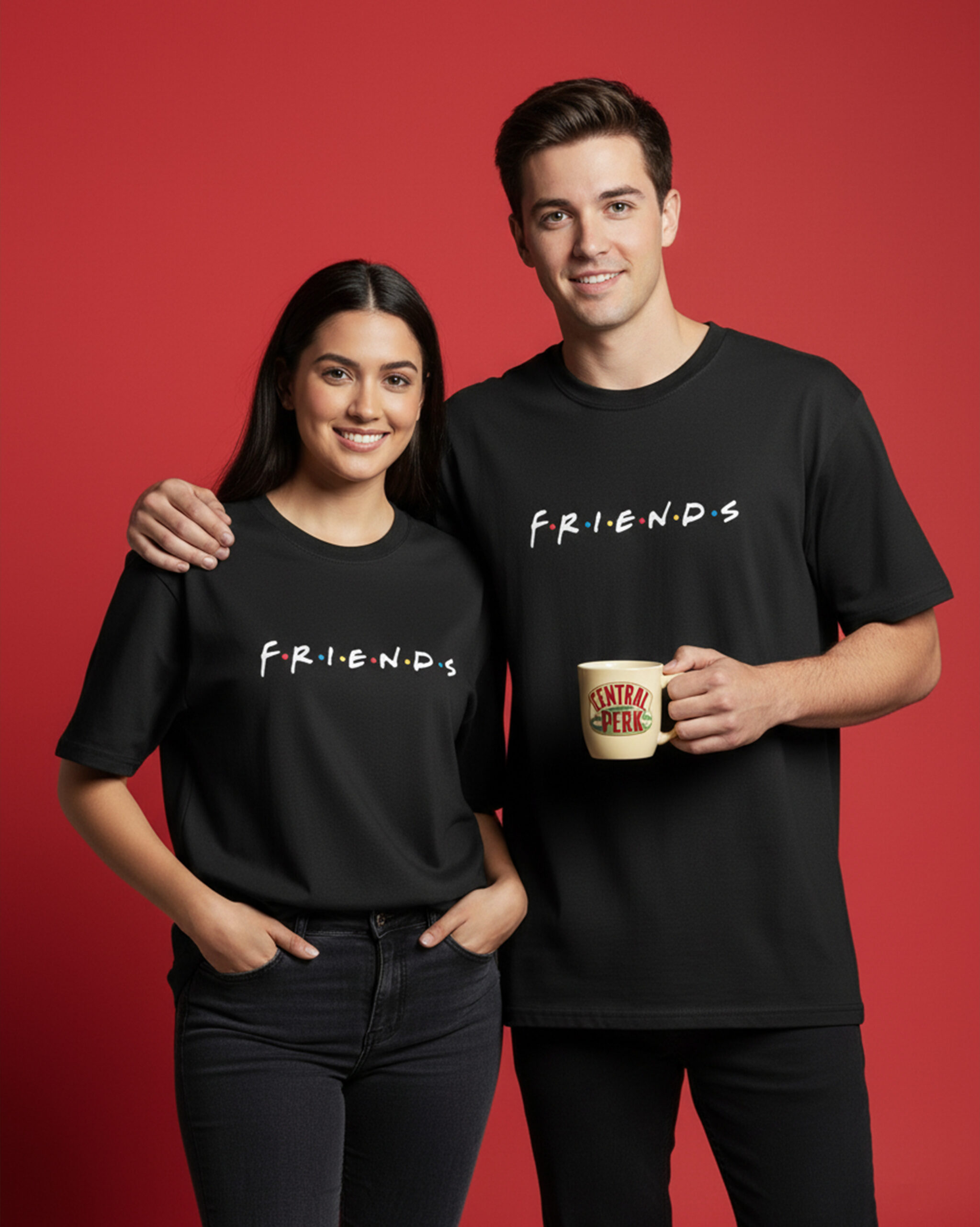F.R.I.E.N.D.S. "ICONic" Oversized T-Shirt - Zylento Official - Image 3